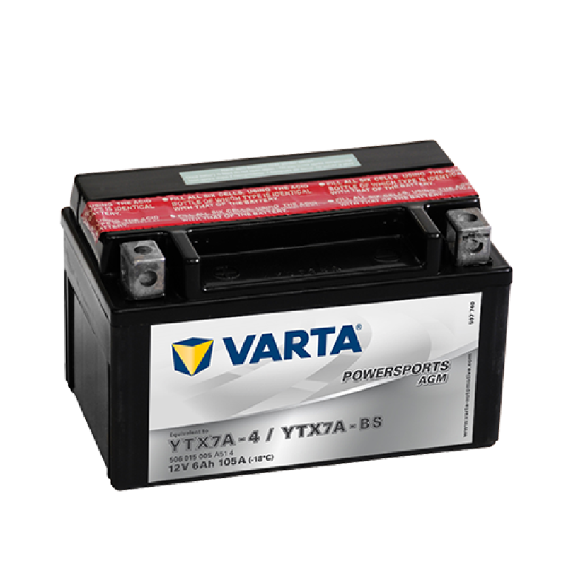Acumulator 12V 6AH 105A(EN) cleme 1..