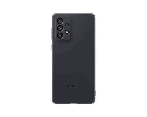 Husa Xcover Galaxy A73 - Silicon Liquid, Negru