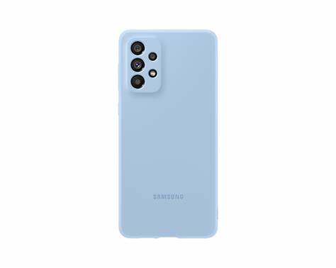 Husa Xcover Galaxy A73 - Silicon Lichid, Albastru