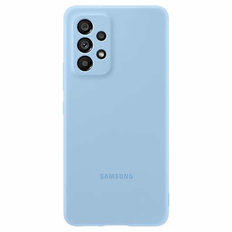 Husa Xcover Galaxy A53 - Silicon lichid, Albastru