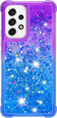 Husa Xcover Galaxy A53 - Silicon lichid, Albastru