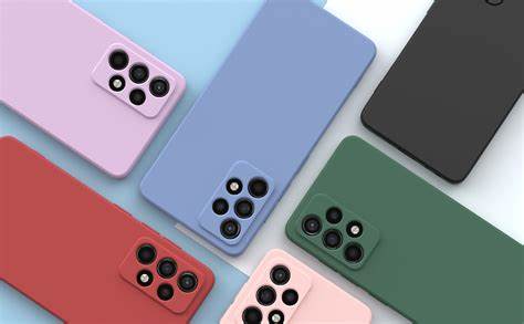 Husa Xcover Galaxy A53 - Silicon Licu, Roz