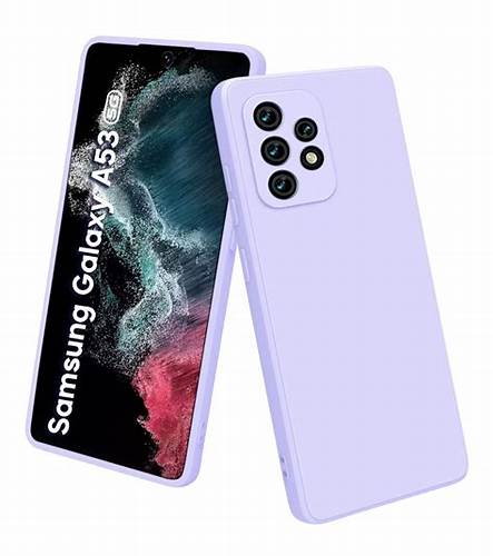 Husa Xcover Galaxy A53 - Silicon Licu, Roz