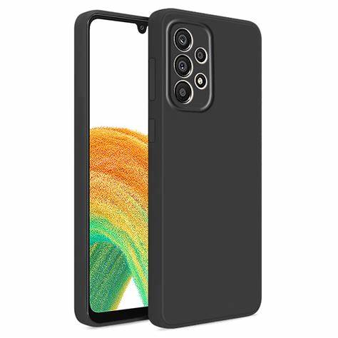 Husă Xcover Galaxy A33 - Silicon Lichid, Negru