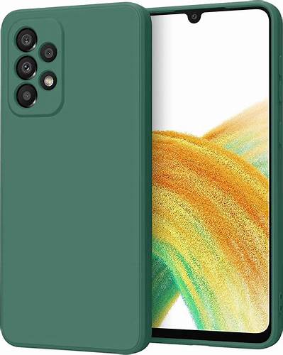 Husă Xcover Galaxy A33 - Silicon Lichid, Negru