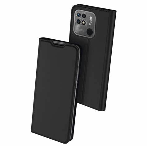 Husa Xcover RedMi 10C - Piele, Negru