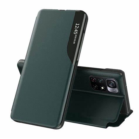 Husa Xcover Redmi Note 11/Note 11S - Soft View Book, Verde