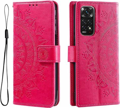 Husa Xcover Redmi Note 11/Note 11S - Soft View Book, Roșu