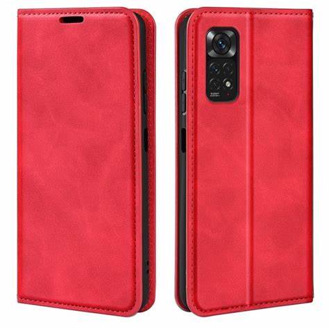 Husa Xcover Redmi Note 11/Note 11S - Soft View Book, Roșu