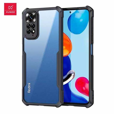 Husa Xcover Redmi Note 11/Note 11S - Soft View Book, Negru
