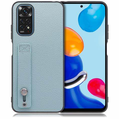 Husă Xcover Redmi Note 11 - Soft Touch (Microfibră), Albastru