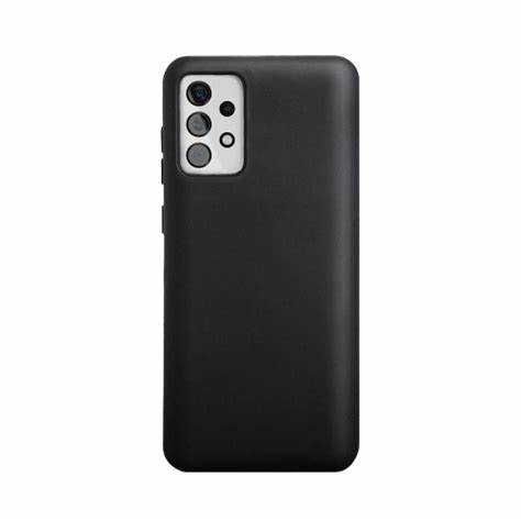 Husa Xcover Galaxy A22 4G - Soft Touch (Microfibra), Negru
