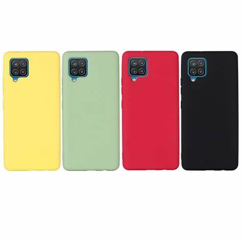 Husa Xcover Galaxy A22 4G - Soft Touch (Microfibra), Negru