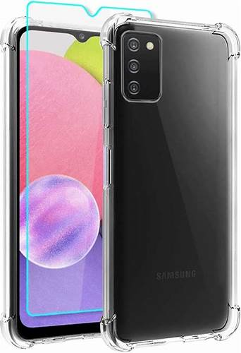 Husa Xcover Galaxy A03s - Liquid Crystal, Transparentă