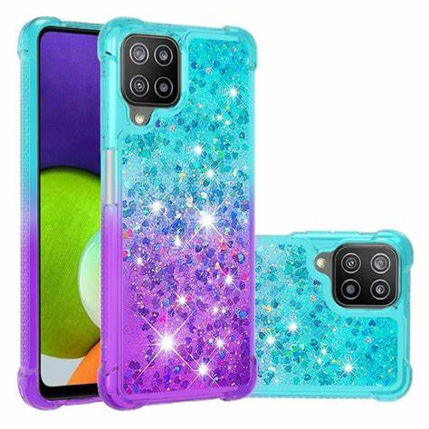 Husa Xcover Galaxy A22 4G - Liquid Crystal, Transparent