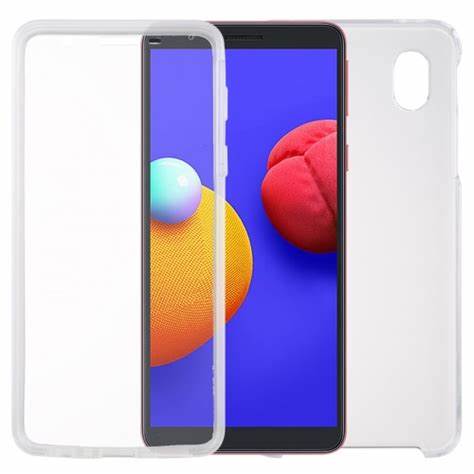 Husă Xcover Galaxy A01 core - TPU ultra-subțire, Transparent
