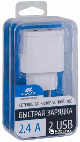 Încărcător Rivacase PS4102 W00, 20W, Alb