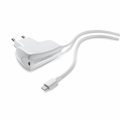 Încărcător Cellularline Dual PD, 20W, Alb, pentru Apple
