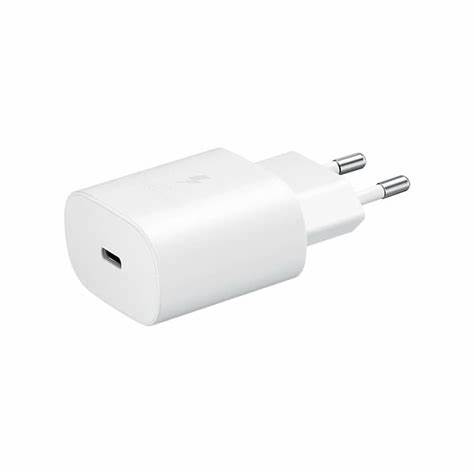 Încărcător Cellularline Dual PD, 25W, Alb, pentru Samsung