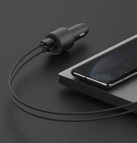 Încărcător de automobile Xiaomi CC07ZM, 67W, Negru