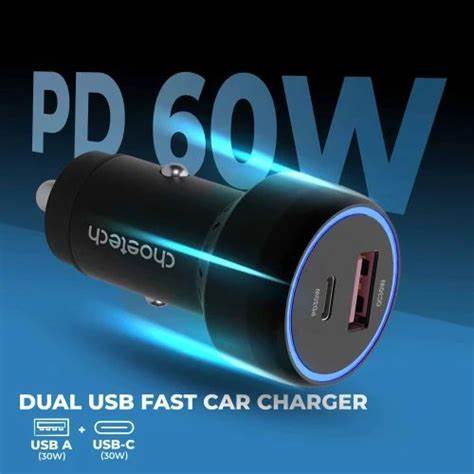Încărcător auto Choetech TC0011