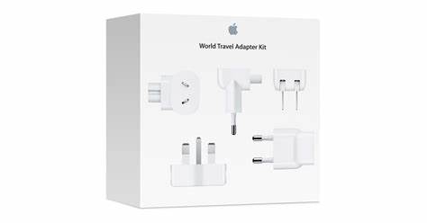 Adaptor de rețea Apple Travel Adapter Kit MD837, Alb