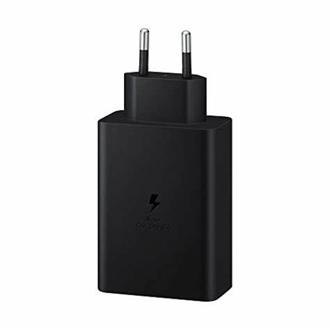 Încărcător rapid Samsung Trio Fast Travel Charger EP-T6530, 65W, Negru