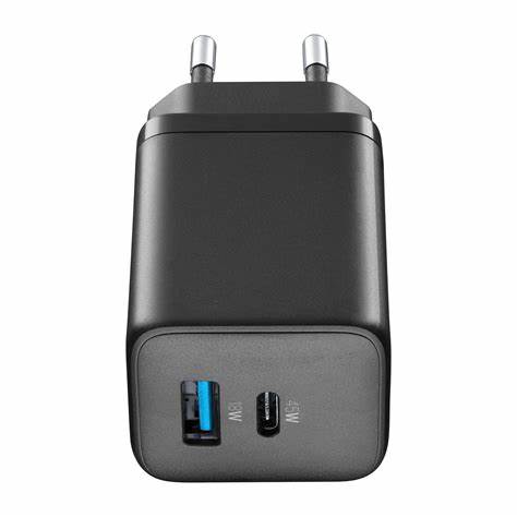 Încărcător Cellularline Nano GaN, 100W, Negru
