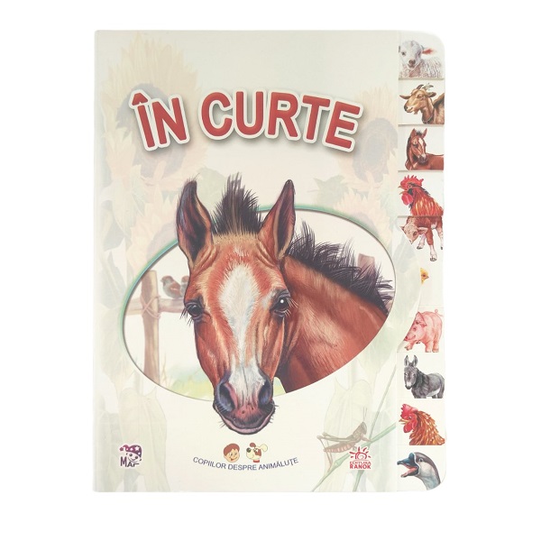 Copiilor despre animalute: IN CURTE