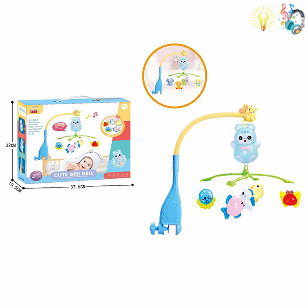 Карусель для утенка с музыкой и светом