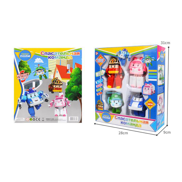 Set jucarii transformer (4 buc)
