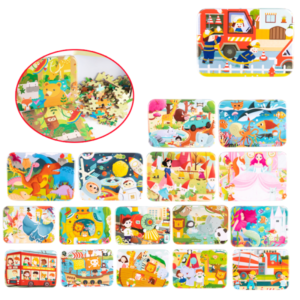 Puzzle din lemn
