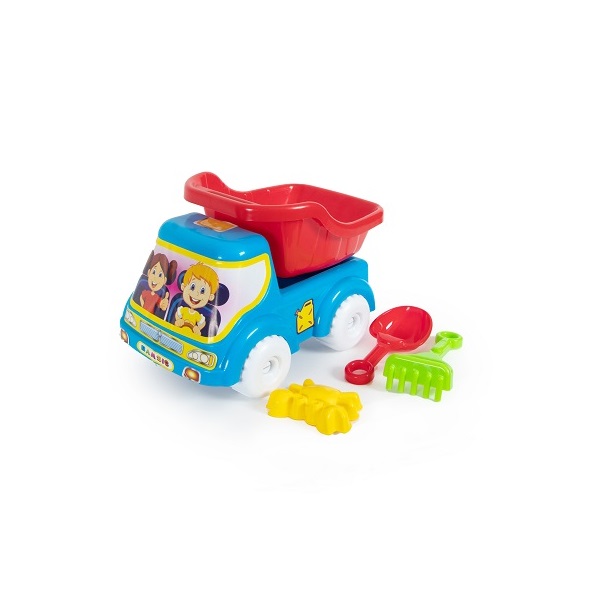 Set nisip masina cu accesorii (3buc)