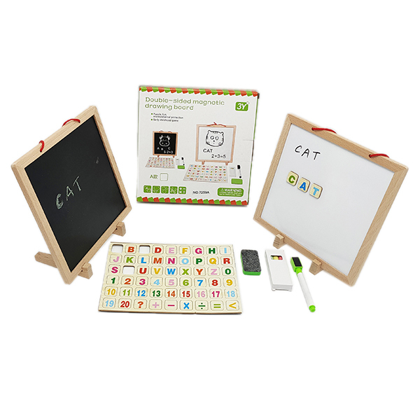 Cumpara  Planșe de desen/Alternative - Tabla din lemn 2in1 cu accesorii..