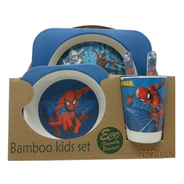Set vesela din bambus