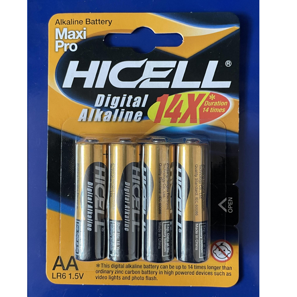 Набор батареек Alkaline AA (4 шт.)