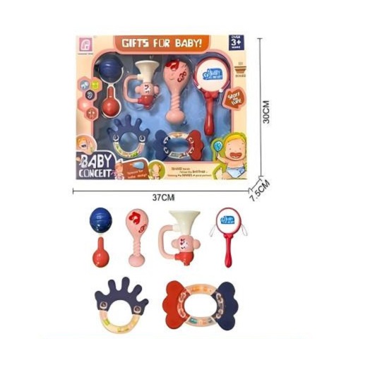 Set jucarii sunatoare (6pcs) (Cutie deteriorată)