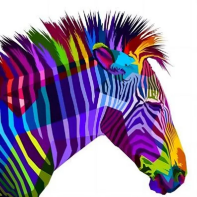 Cumpara  Picturi prin numere - Set pictam pe numere Zebra (30*40)..