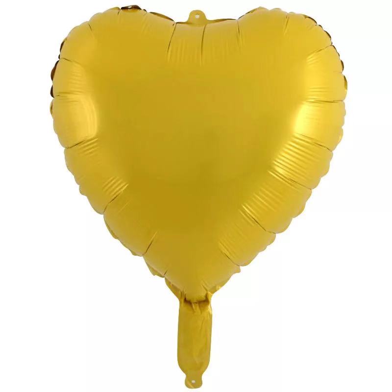 Cumpara  Baloane - Balon inimă galben –..