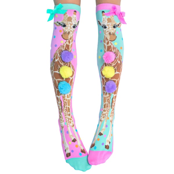 Cumpara  Haine - Ciorapi 3D cu Girafa (marime 28-34)..
