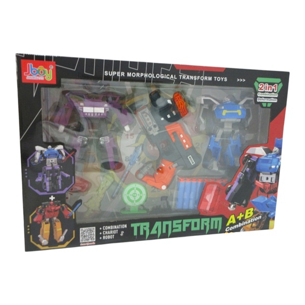 Set transformer cu armă