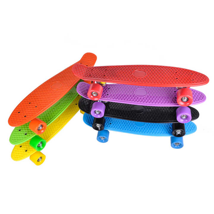 Cumpara  Huse pentru creioane - Pennyboard din plastic, roti cu lumini 39..