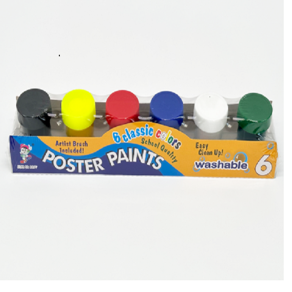 Cumpara  Accesorii de desen - Guas 6 cul-20 ml cu pensula..