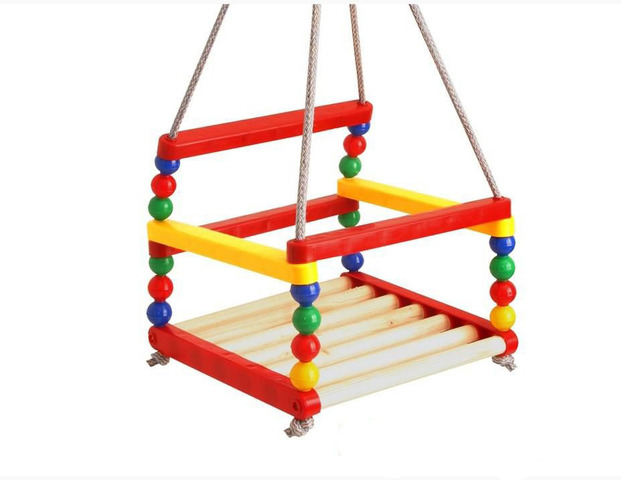 Scranciob colorat din lemn