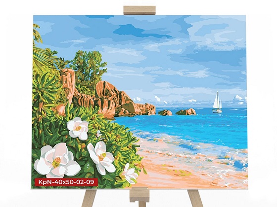 Cumpara  Creativitate/Logică - Set Pictam pe numere 40*50 cutie cadou с.2 №9..