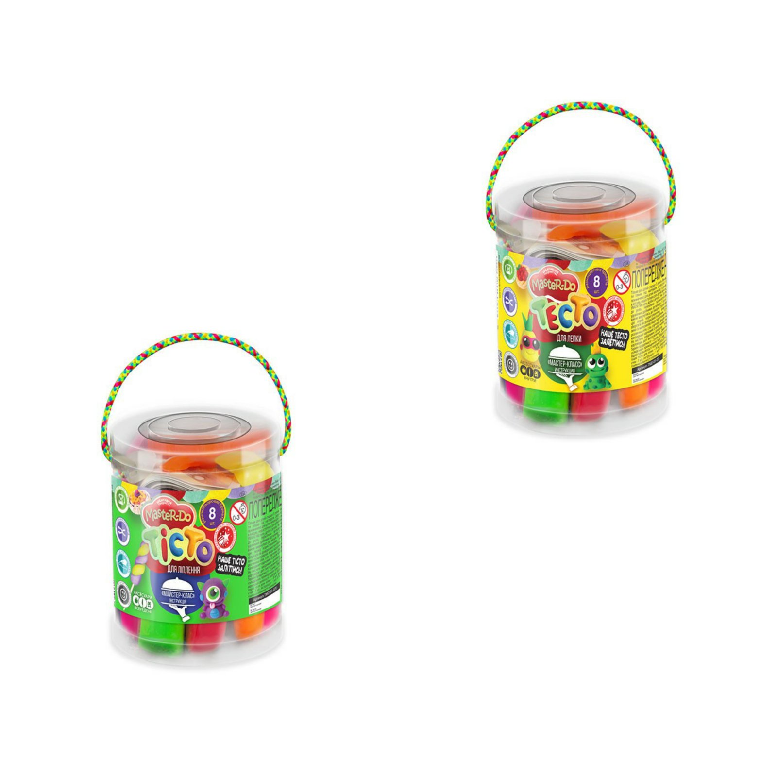 Aluat pentru modelare ( MASTER DO ) in tub 8 culori