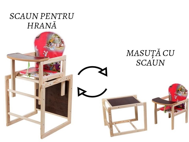 Cumpara  Camera copilului - Scaunel-transformer p/u hrana Casa soricelulu..