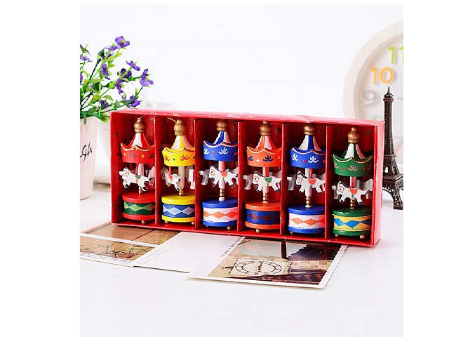 Рождественская сувенирная карусель 32