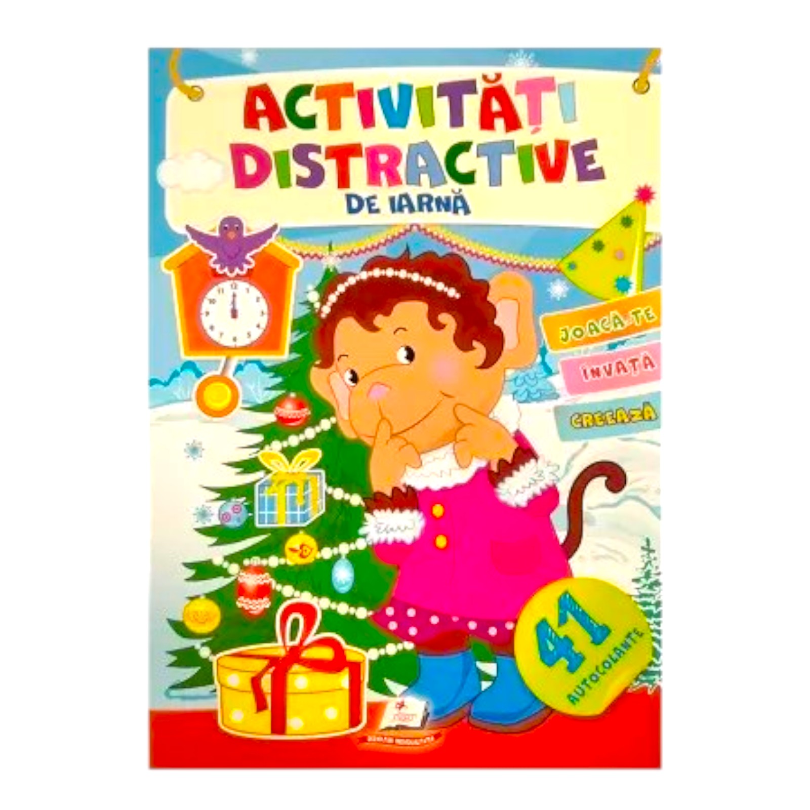 Activitati distractive de iarna - Maimuta