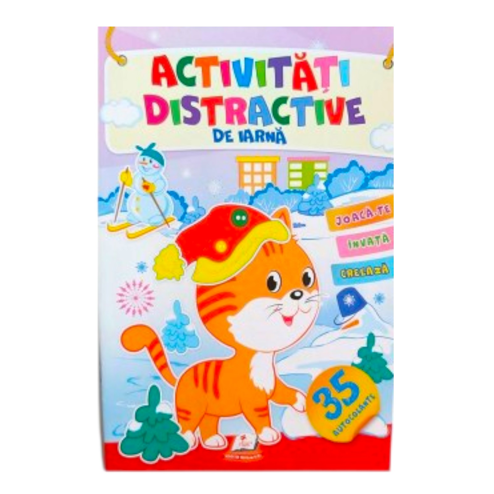 Activitati distracive de iarna - Pisica